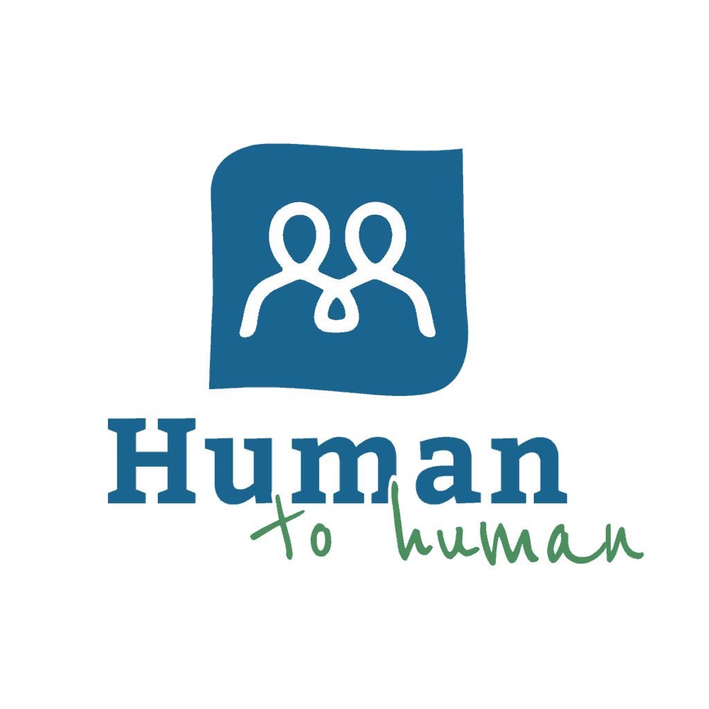human to human logo